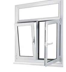 Aluminum window thermal break double tempered glazed casement window for house on China WDMA