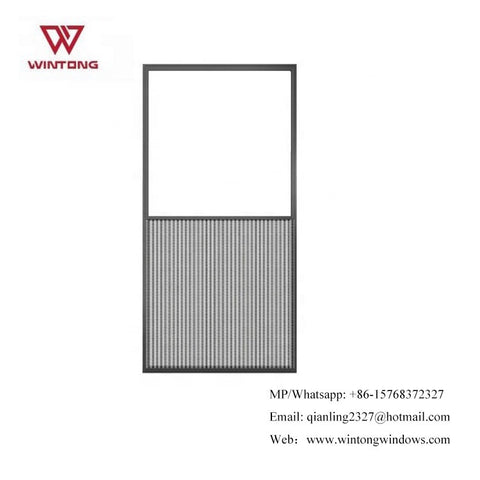 American Style Customized Powder Coating Vertical Sliding Window With Zinc Alloy Hardware on China WDMA