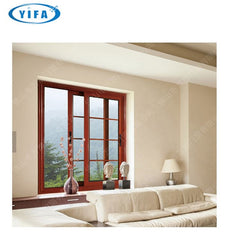 Anti-theft aluminium sliding and folding window on China WDMA