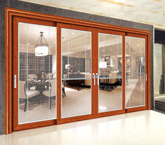 Australia Standard Commercial System Double Glass Thermal Break Aluminum Lowes Sliding Screen Door on China WDMA