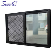 Australian Standard design window security grills sliding window doors on China WDMA