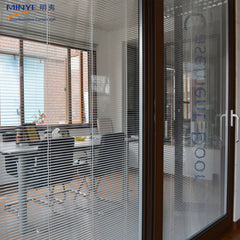Awesome commercial Sliding Glass Doors With Built In Blinds by remote controlled on China WDMA