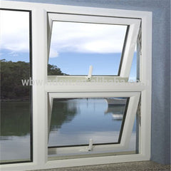 Awning pvc/upvc window top hung window on China WDMA