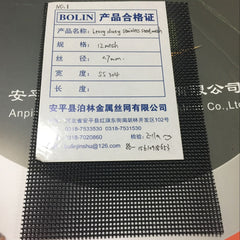BOLIN SS 316 304 INSECT AND SECURITY WINDOW AND DOOR SCREEN MESH Stainless steel WOVEN MESH on China WDMA