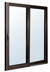 Best Price New Design Double Glazing Glass Door Blind inside Double Glass Window Aluminum Sliding Patio Doors on China WDMA