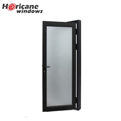 Black Aluminum alloy Casement Door on China WDMA