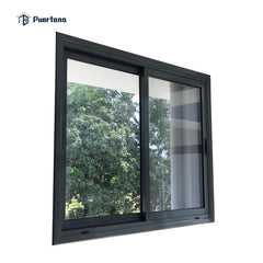 WDMA Best Selling 60x48 Windows - Black Pictures Aluminum Sliding Window Door With Grill Inside Price Philippines