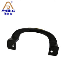 Black aluminium hardware 220mm length door and window sliding handles on China WDMA