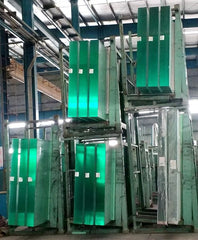 CUSTOMIZED MANUFACTURER PRICE SLIDING DOOR TEMPERABLE CLEAR FLOAT GLASS PANEL on China WDMA