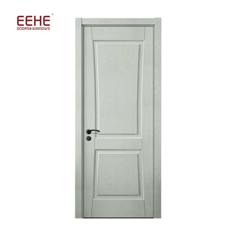 China hot sale pane wood door/panel solid door/plain wood bedroom door on China WDMA