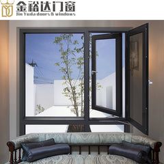 China hot sale soundproof aluminum window aluminum casement window bathroom window with top quality on China WDMA