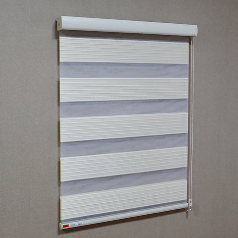 China product motorized pleated fabric zebra blinds window for french door on China WDMA