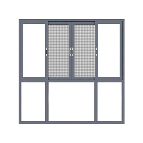 Chinese style low price aluminium double glazed sliding windows doors on China WDMA