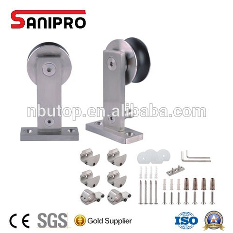 Classical standard high quality insulated sliding barn door hardware on China WDMA