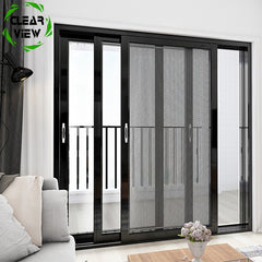 Clearview Furnishing as2047\/as1288 standard factory pictures external aluminum sliding door on China WDMA
