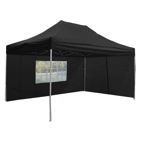 Cost-Effective Folding Tent Waterproof, 3x4.5m Solid Color Trade Show Tent With Windows & Walls on China WDMA