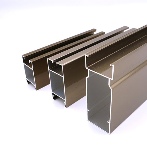 Custom Frame Aluminum Extrusion Profile For Sliding Door And Window Profile on China WDMA