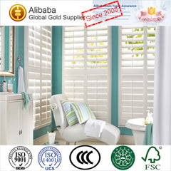 Custom-made Indoor L fame and Z frame Window Plantation Shutters with easy DIY installation at a Price you can afford on China WDMA