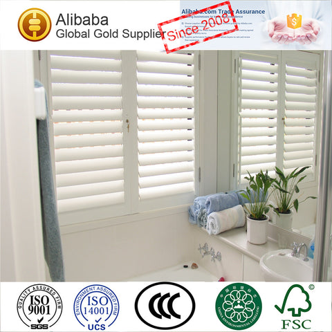 Custom-made Indoor L fame and Z frame Window Plantation Shutters with easy DIY installation at a Price you can afford on China WDMA