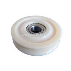 Custom made nylon roller bearing v pulley with bearing on China WDMA