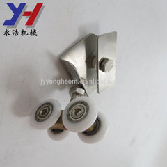 Custom stainless steel sliding door runner wheel on China WDMA