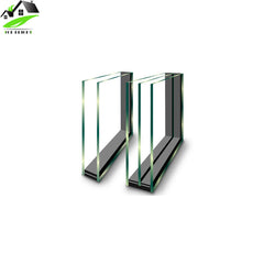 Customized design exterior frameless bifold glass folding door with hardware on China WDMA