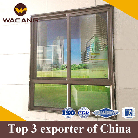 Customized sliding extrusion aluminum glass door and window frame on China WDMA