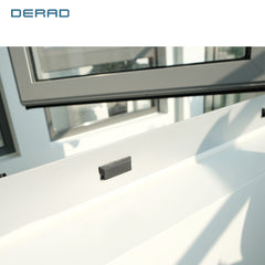 DERAD Aluminium Windows & Doors/Aluminium Tilt Turn Windows with Air Ventilation on China WDMA