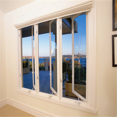 Dampproof hurricane impact aluminum casement window on sale