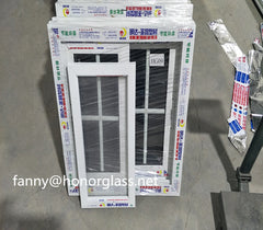 Decorative upvc sliding windows and doors prices bay window 3 panel triple pvc casement window on China WDMA