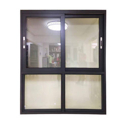 Design High Quality Interior Home Prices Break Panel Sliding Windows Double Glazed Thermal Insulated Aluminum Window on China WDMA