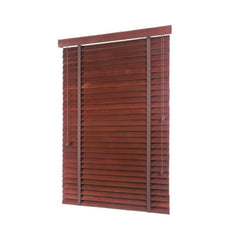 Dongguan factory sale luxury home decorative 50mm Basswood Wooden Venetian Window Blinds on China WDMA