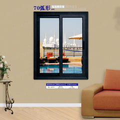 Double Glass Sliding Aluminum Window And Door on China WDMA