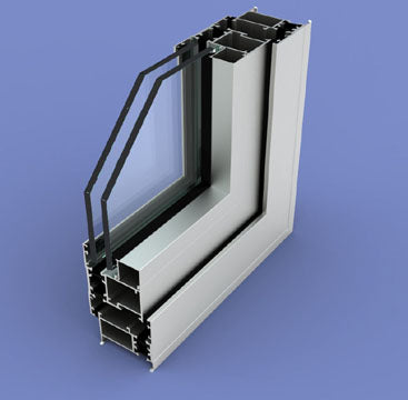 Double/Single tempered glass high quality aluminum swing windows on China WDMA