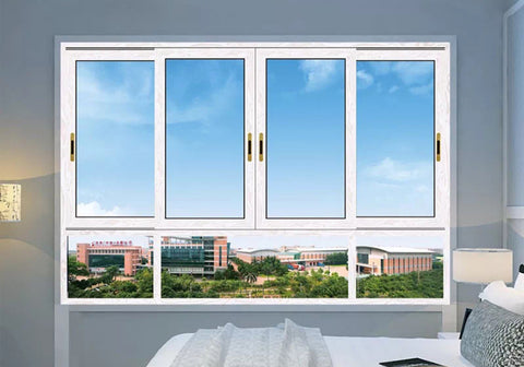 Double glazed residential sliding philippines aluminium window and door on China WDMA