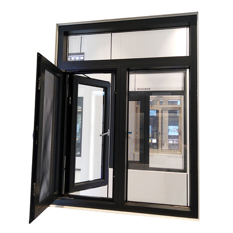 EEHE Thermal Break Profile Heat Insulation Tempered Glass Security Aluminum Window Price on China WDMA