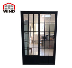 Easy Maintenance Commercial Aluminum Frame Tempered Glass Window on China WDMA