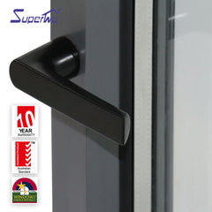 Energy saving double glass window aluminium casement window insulate window with superhouse System on China WDMA