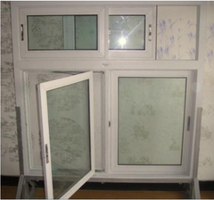 Exterior PVC casement windows home design, doors and windows from China