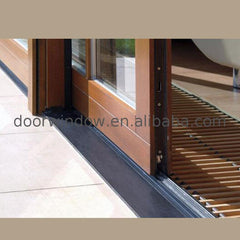 Factory Direct High Quality dual pane sliding patio doors cost of doorwin brown on China WDMA