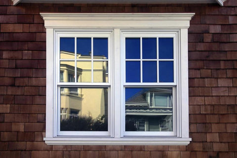 Factory Price Tempered Glass Double Hung Windows for Sale PVC Windows on China WDMA
