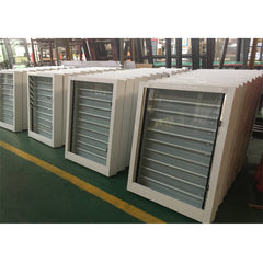 Factory cheap bathroom insulation adjustable louver type window louvre frame plantation shutters windows price on China WDMA