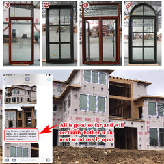 Factory direct selling windows that open outward window swings out locks for crank on China WDMA