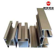 Factory price self-operated aluminum alloy sliding profiles for windows and doors on China WDMA