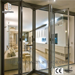 Factory price wholesale white aluminium bifold doors where to buy what size door do i need on China WDMA