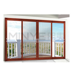 French Luxurious Three Panel Sliding Glass Door on China WDMA