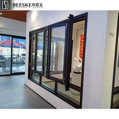 Good Quality Easy Install Standard Size Breathable Aluminum Frame Sliding And Folding Window on China WDMA