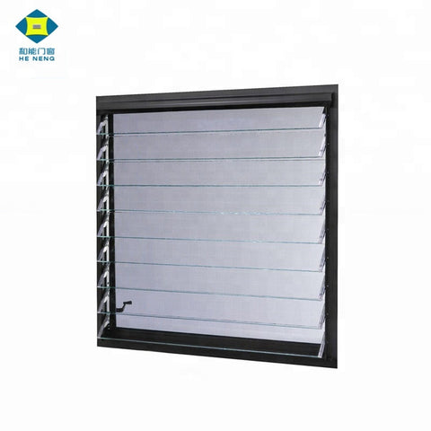 Good Ventilation Aluminum Glass Louver Shutter Windows on China WDMA