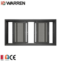 Rubber3.5 curtains sliding windows 4 panel restaurant sliding windows