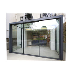 Bespoke Design Patio Doors Slimline Glazing Aluminum Sliding Glass Door